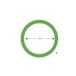 Stainless Steel Round Tube 304Grit 180 - 3/4" X 0.065