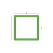 Stainless Steel Square Tube 304 - 3" X 0.12