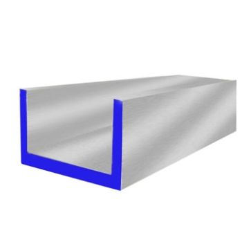 6063 Aluminum Channel - 1/2" X 1/2" X 1/8"
