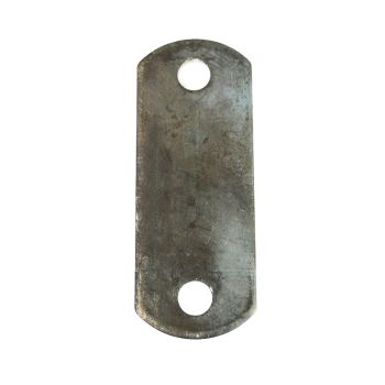 1” X 3” FLOWER WELDING TAB, THICKNESS: 1/8"