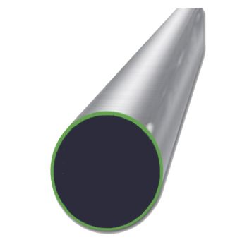 Stainless Steel Round Tube 304Grit 180 - 1-5/8" X 0.065