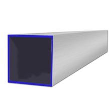 6061 Aluminum Square Tube - 1-1/2 Inch X 0.125