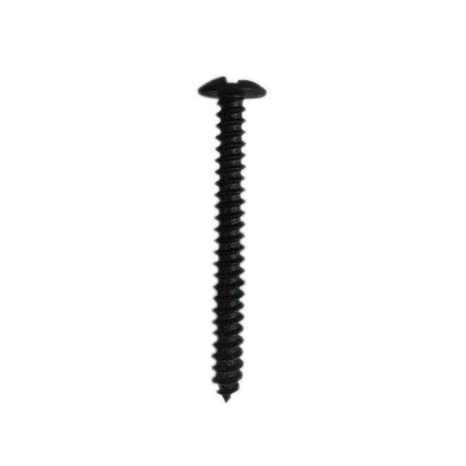 5/16" X 4" ONE WAY SCREW STEEL FINISH BLACK