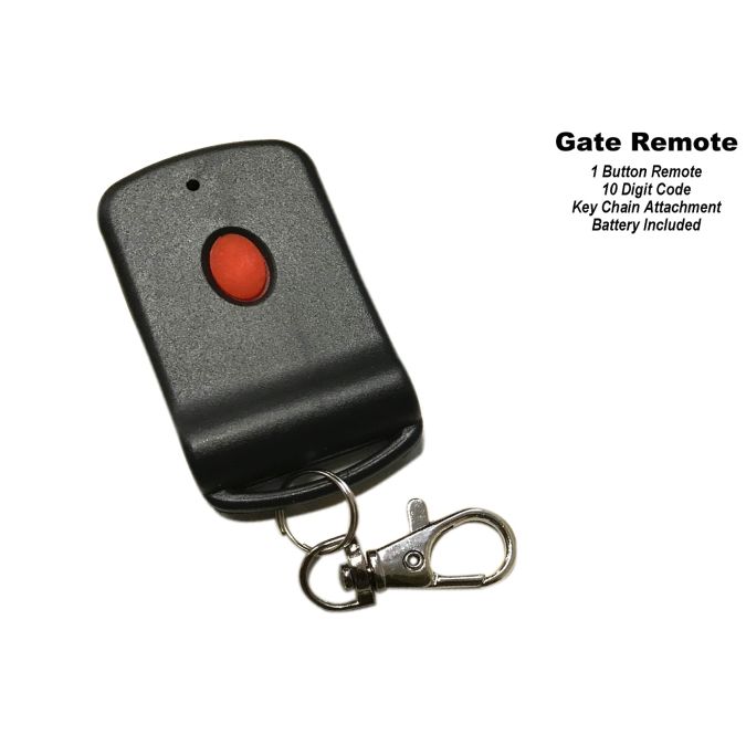 10 DIGIT GARAGE DOOR/ GATE OPENER (MINI) WITH KEYCHAIN