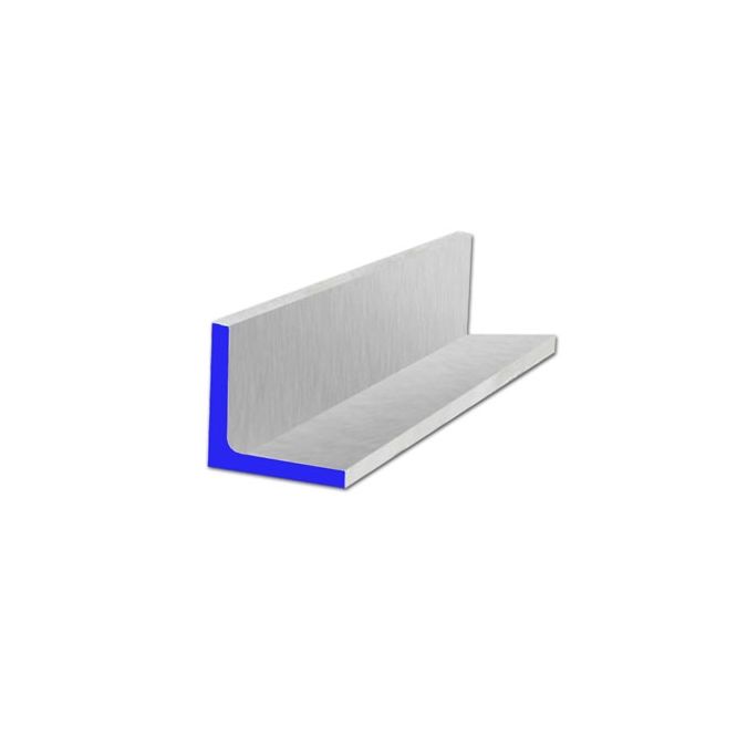 6063 Aluminum Angles - 1 Inch X 1 Inch X 1/8 Inch