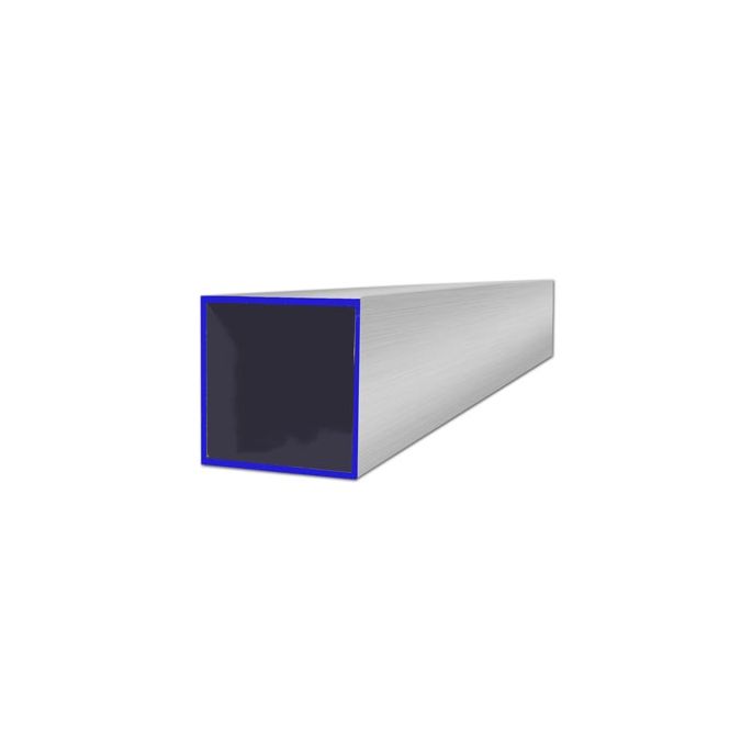 6061 Aluminum Square Tube - 1-1/4 Inch X 0.125